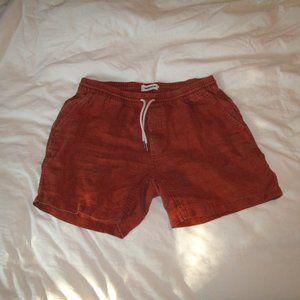 Taylor Stitch - Apres Short in Sienna Hemp (Medium)